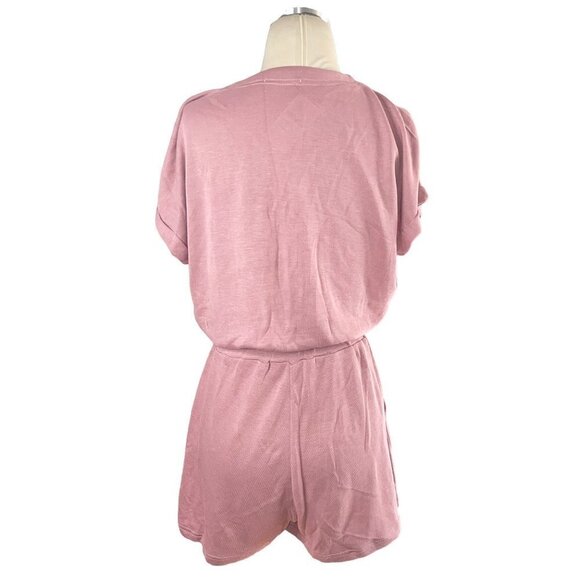 L*SPACE Great Escape Romper in Dusty Rose Small - Picture 6 of 12